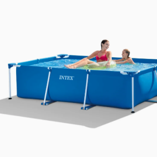 Piscina Estructural INTEX Metal Frame, 220 x 150 x 60cm, 1.662L