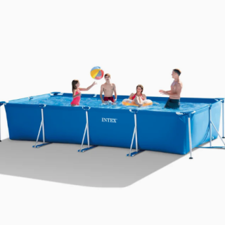 Piscina Estructural INTEX Metal Frame, 450 x 220 x 84 cm, 7.127L
