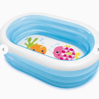 Piscina Inflable Ovalada Infantil Intex