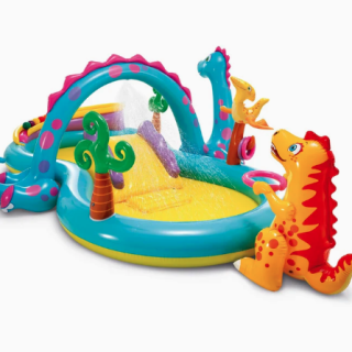 Piscina Centro de Juegos inflable Dinos INTEX