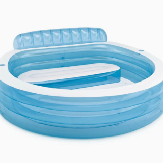 Piscina Inflable INTEX con Sillón 229 x218 x 79 cm, 640 L