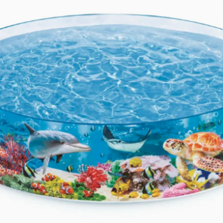 Piscina Semi Rígida INTEX Deep Blue Sea Snapset 244 x 46 cm, 2.040L