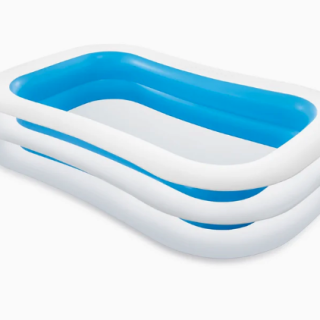 Piscina Familiar Inflable Rectangular INTEX, 262 x 175 x 56 cm, 770L
