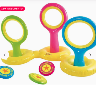 Juego de Agua Lanzamiento de Disco Volador INTEX