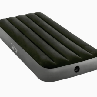 Colchón Inflable con Inflador de Pie INTEX 1,5 Plazas Downy 99x191x25 cm